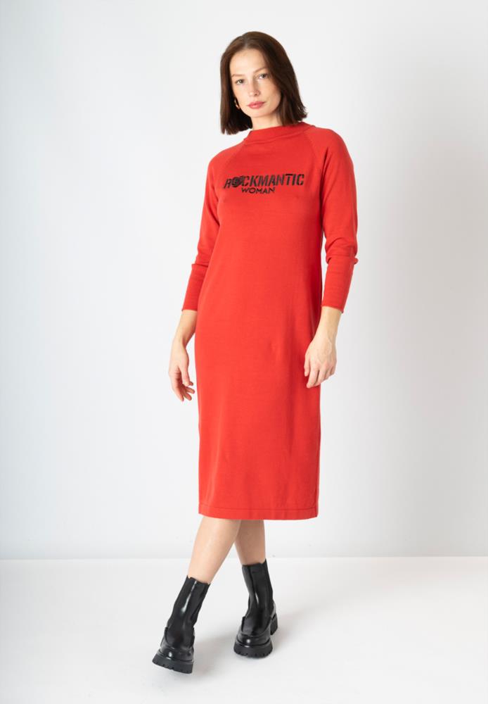 Vestido punto Animosa Rockmantic Woman rojo