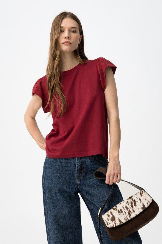 CAMISETA TIFFOSI KIRA ROJO