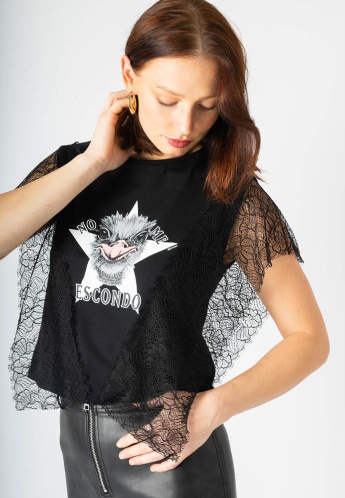 CAMISETA ANIMOSA NO ME ESCONDO