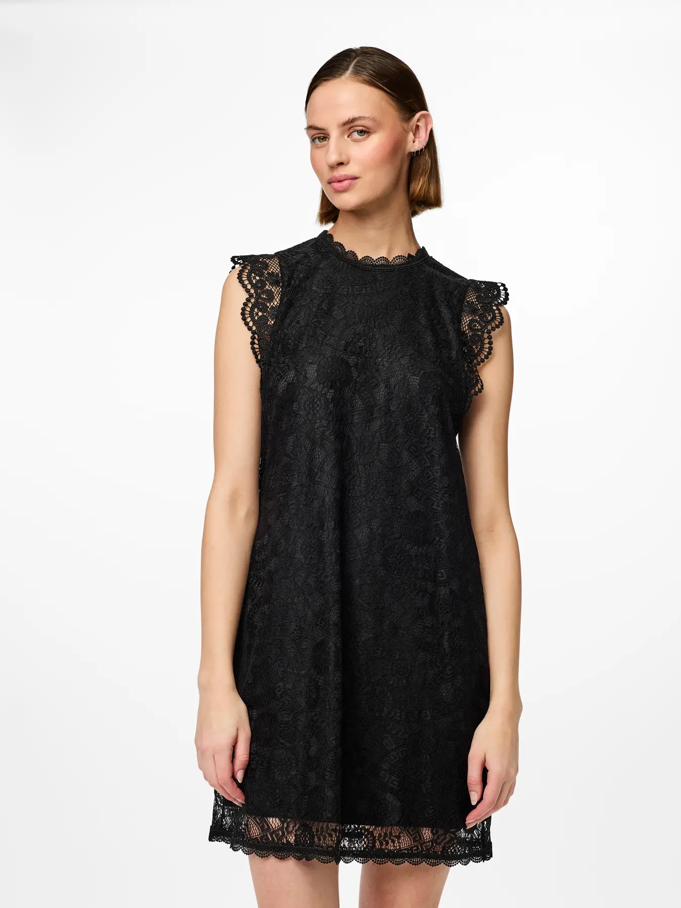 VESTIDO PCOLLINE SL LACE DRESS