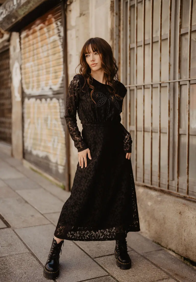 Vestido Animosa libélula encaje