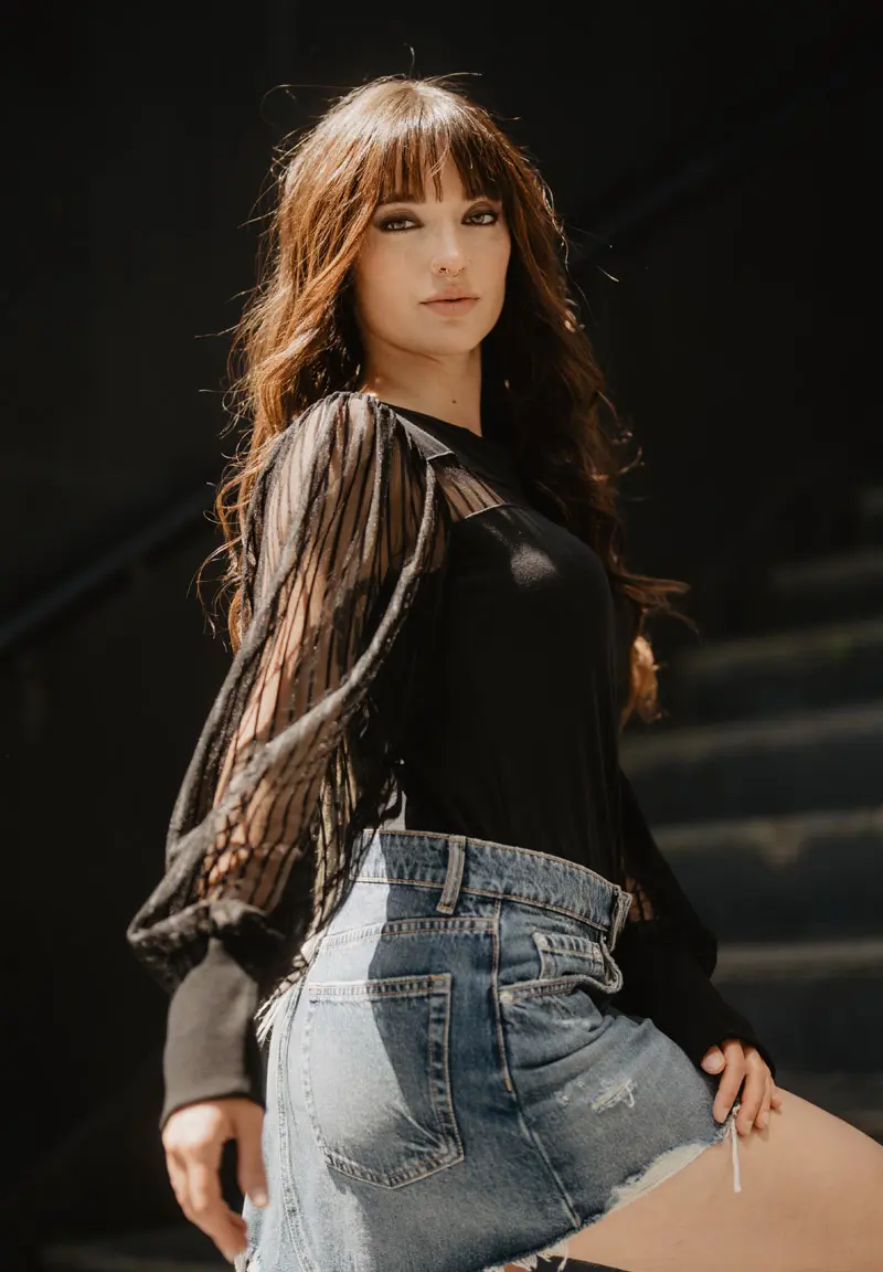 Camiseta Animosa manga abullonada tul