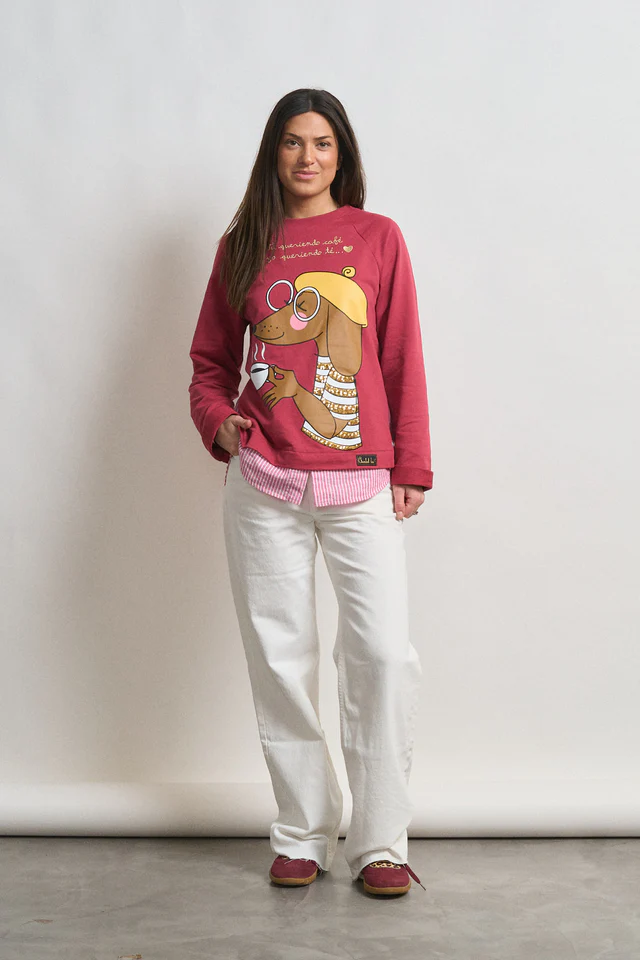 Sudadera Anabel Lee Cafe caldera