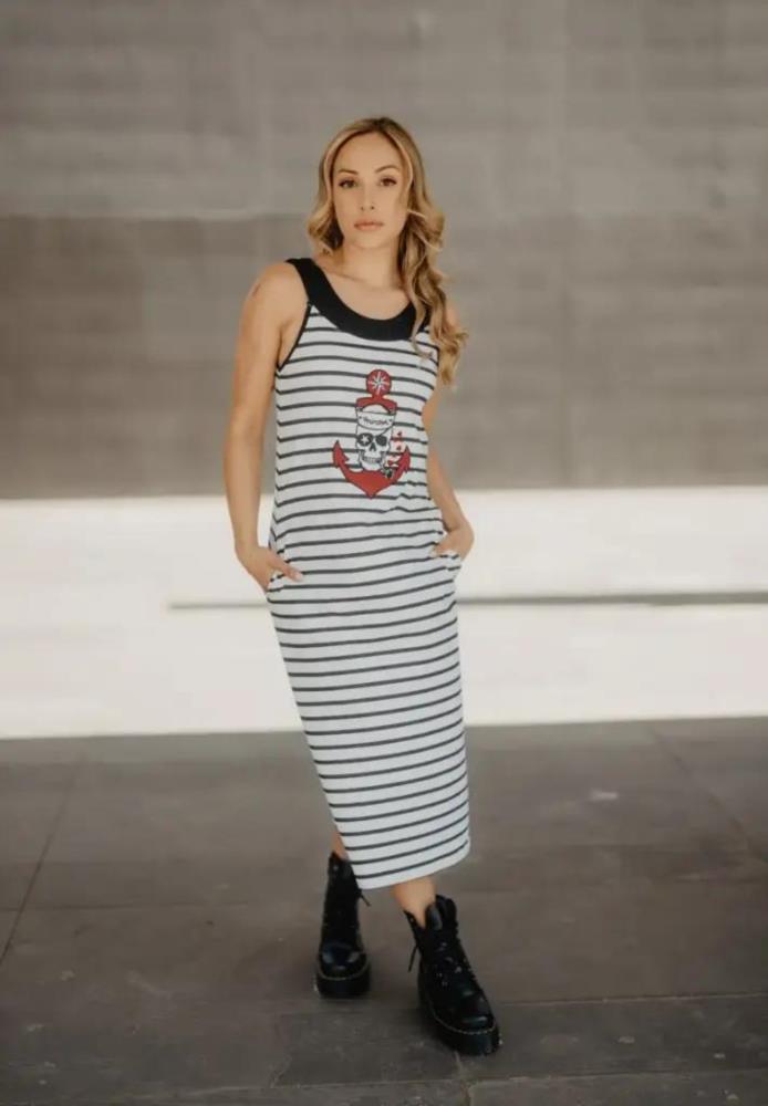 Vestido Animosa Ancla pirata