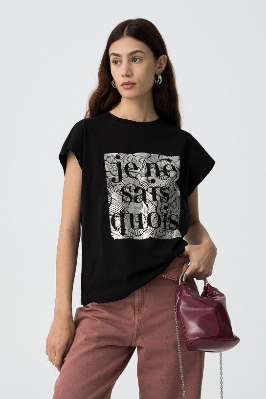 CAMISETA MADRID NEGRO