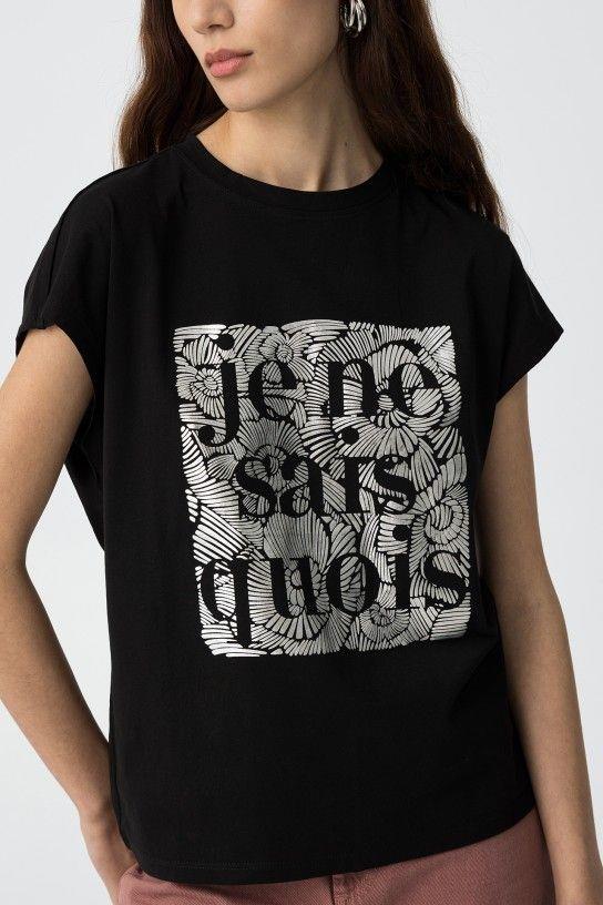 CAMISETA MADRID NEGRO