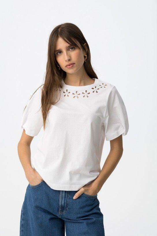 Camiseta Tiffosi Meda blanco