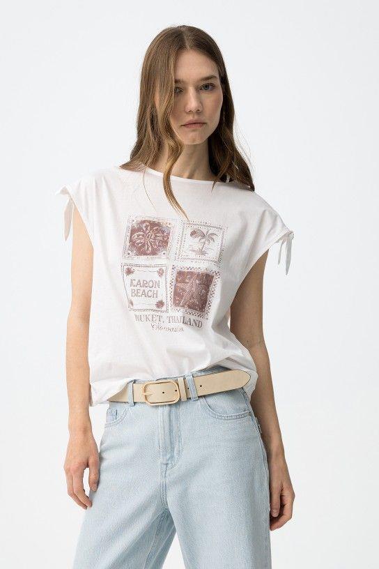 Camiseta Tiffosi Meloetta blanco