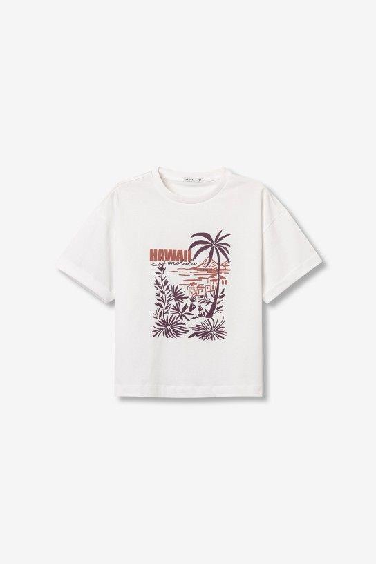 Camiseta Tiffosi Rosalia blanco