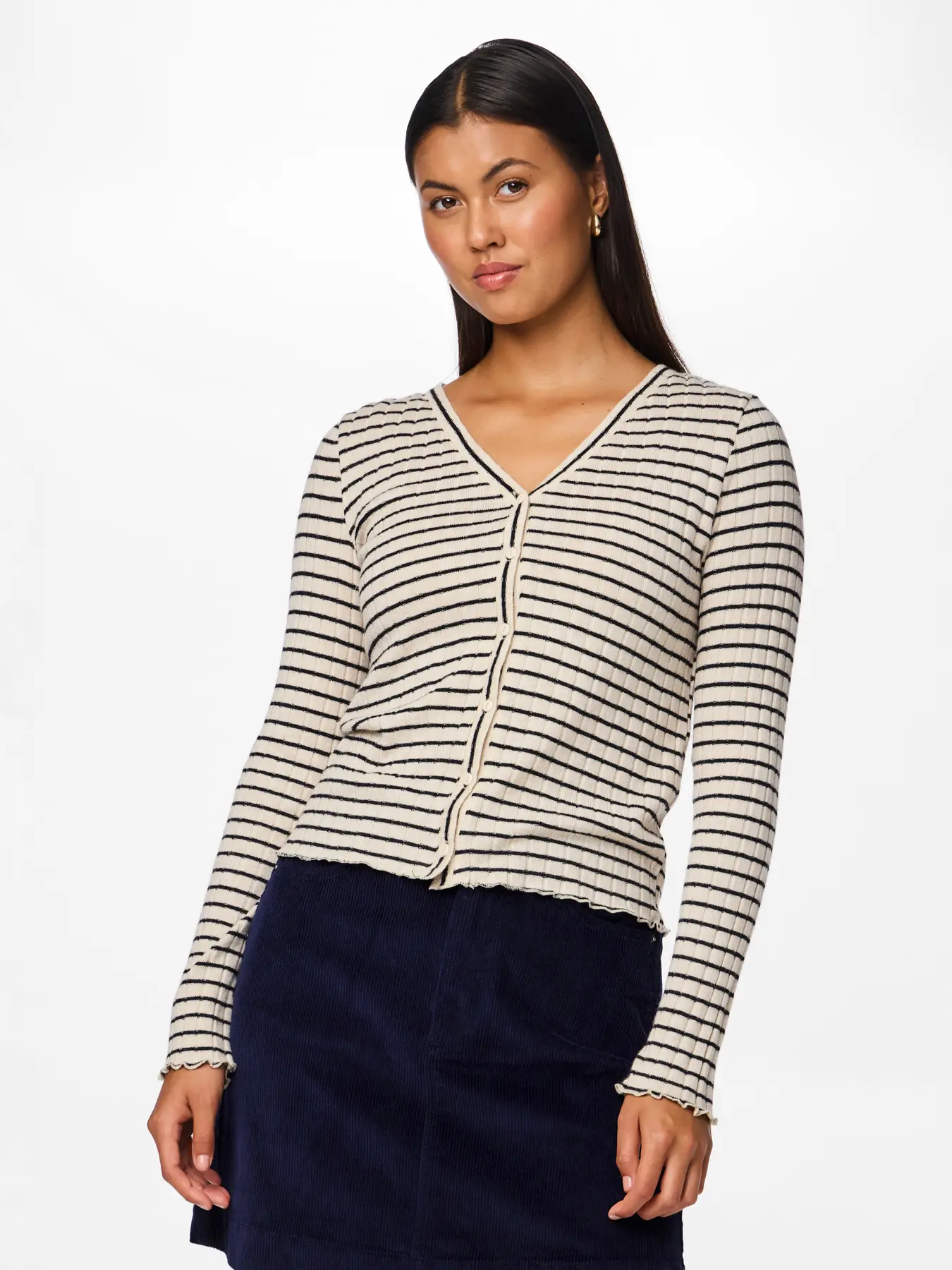 CARDIGAN PCIRIS CRUDO NEGRO