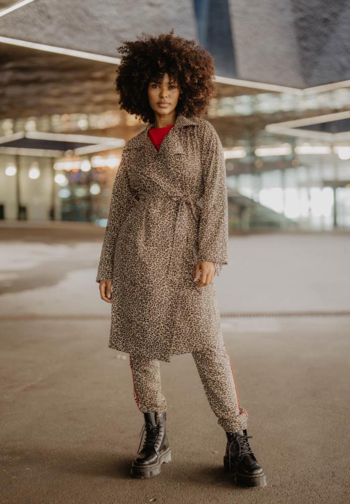 Trench Animosa Rockmantic animal print