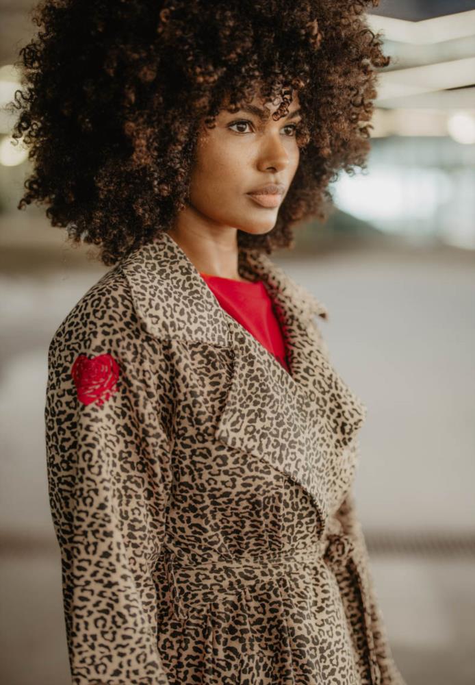 Trench Animosa Rockmantic animal print Trench Animosa Rockmantic animal print