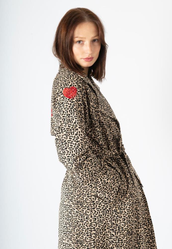 Trench Animosa Rockmantic animal print Trench Animosa Rockmantic animal print