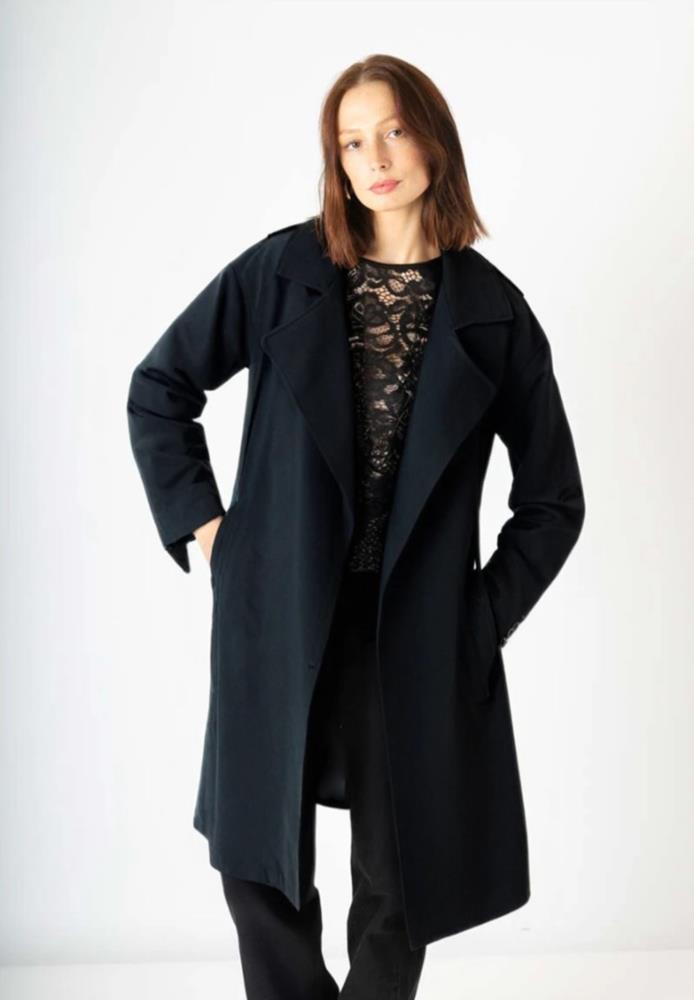 Trench Animosa Rockmantic Woman negro