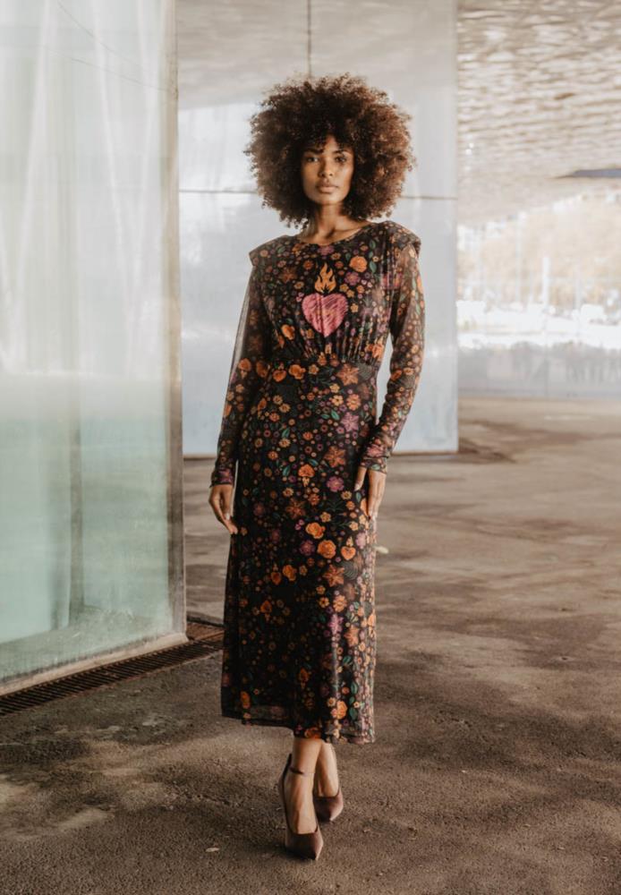 Vestido Animosa estampado flores