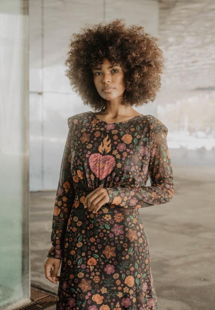 Vestido Animosa estampado flores