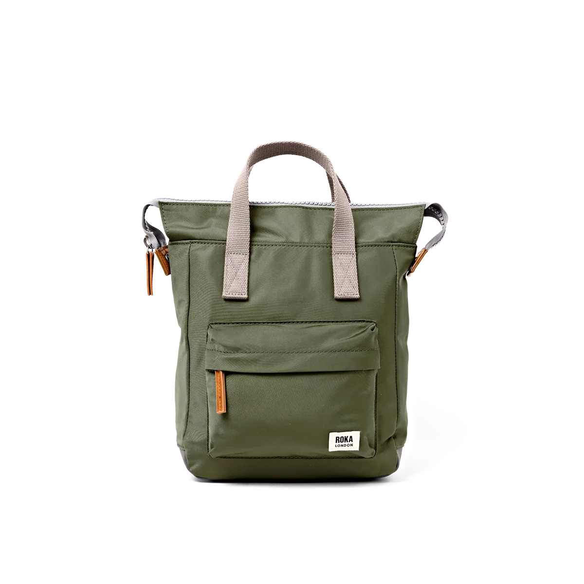 Mochila Roka Bantry B Small nylon Chive