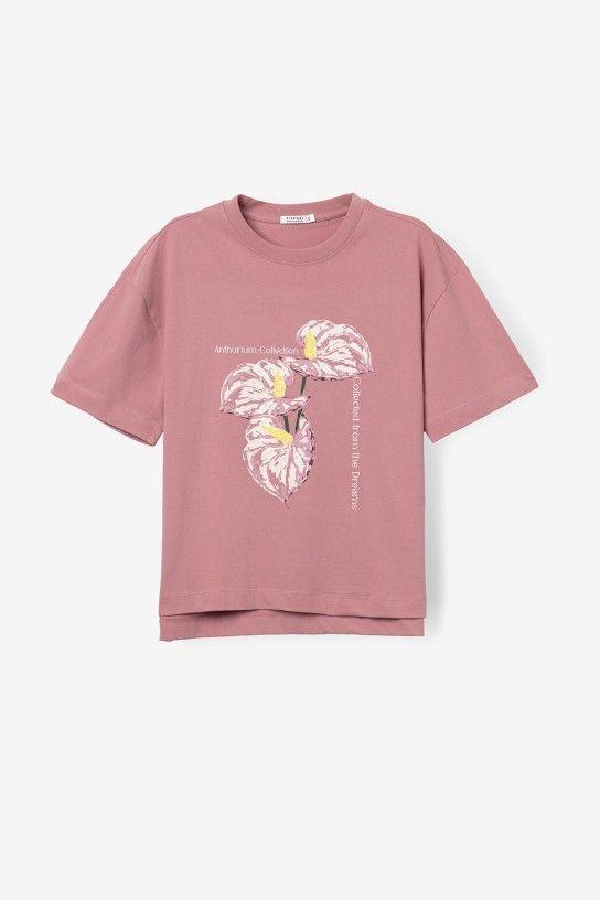 Camiseta Tiffosi Spoink rosa 