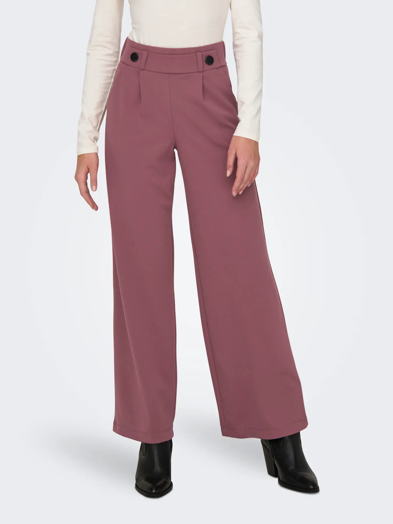Pantalón JDY Geggo rosa viejo