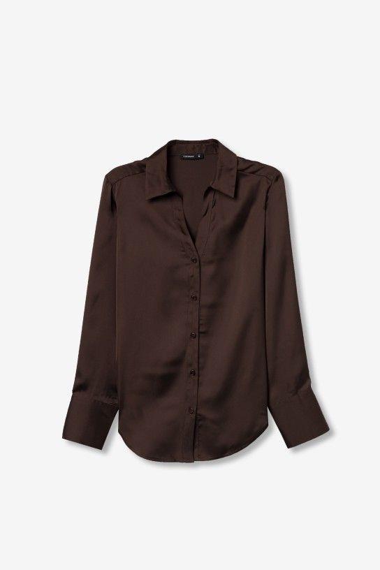 Camisa Tiffosi Capricho 3 chocolate