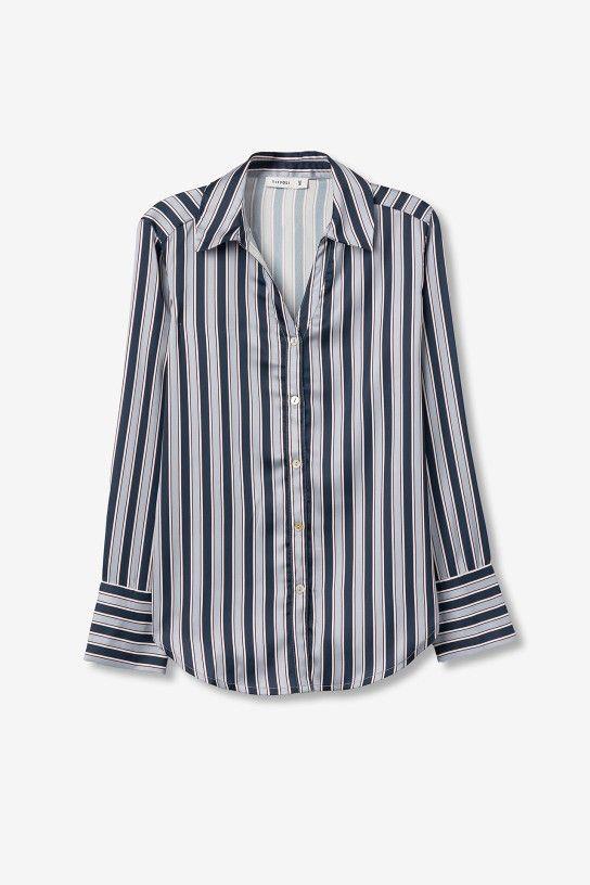 Camisa Tiffosi Capricho 3 azul
