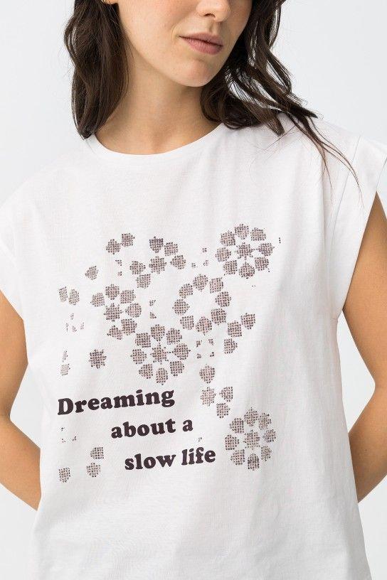 Camiseta Tiffosi Numel blanco 