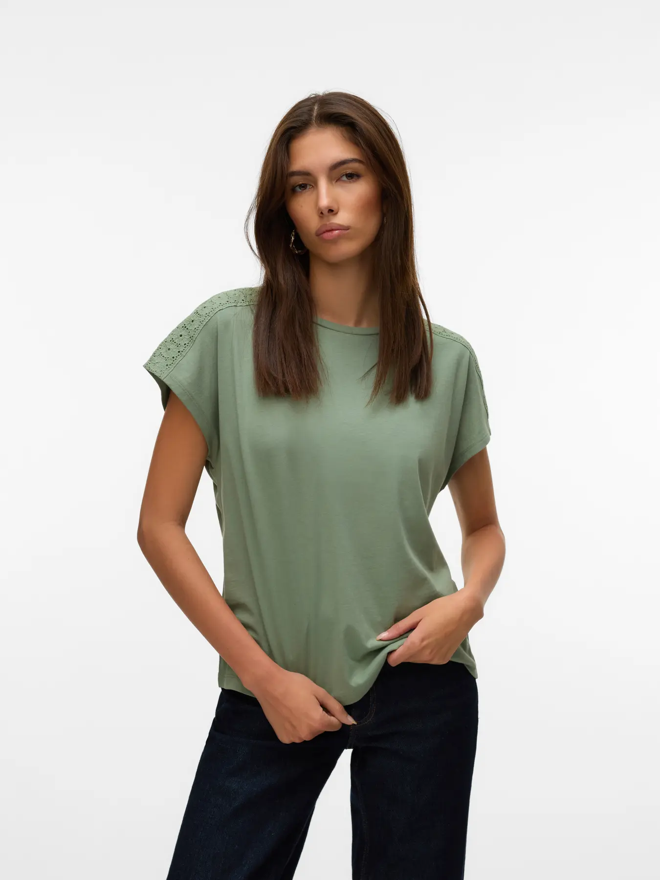 CAMISETA VMEMMY VERDE
