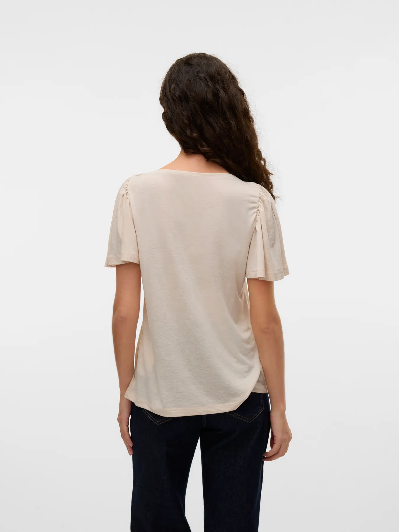CAMISETA VMPALOMA ONELLA SS BEIGE