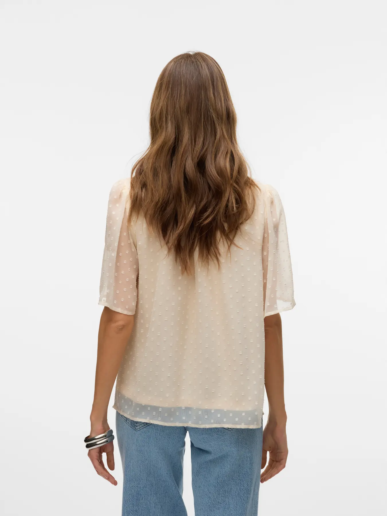 BLUSA VMLEAH BEIGE