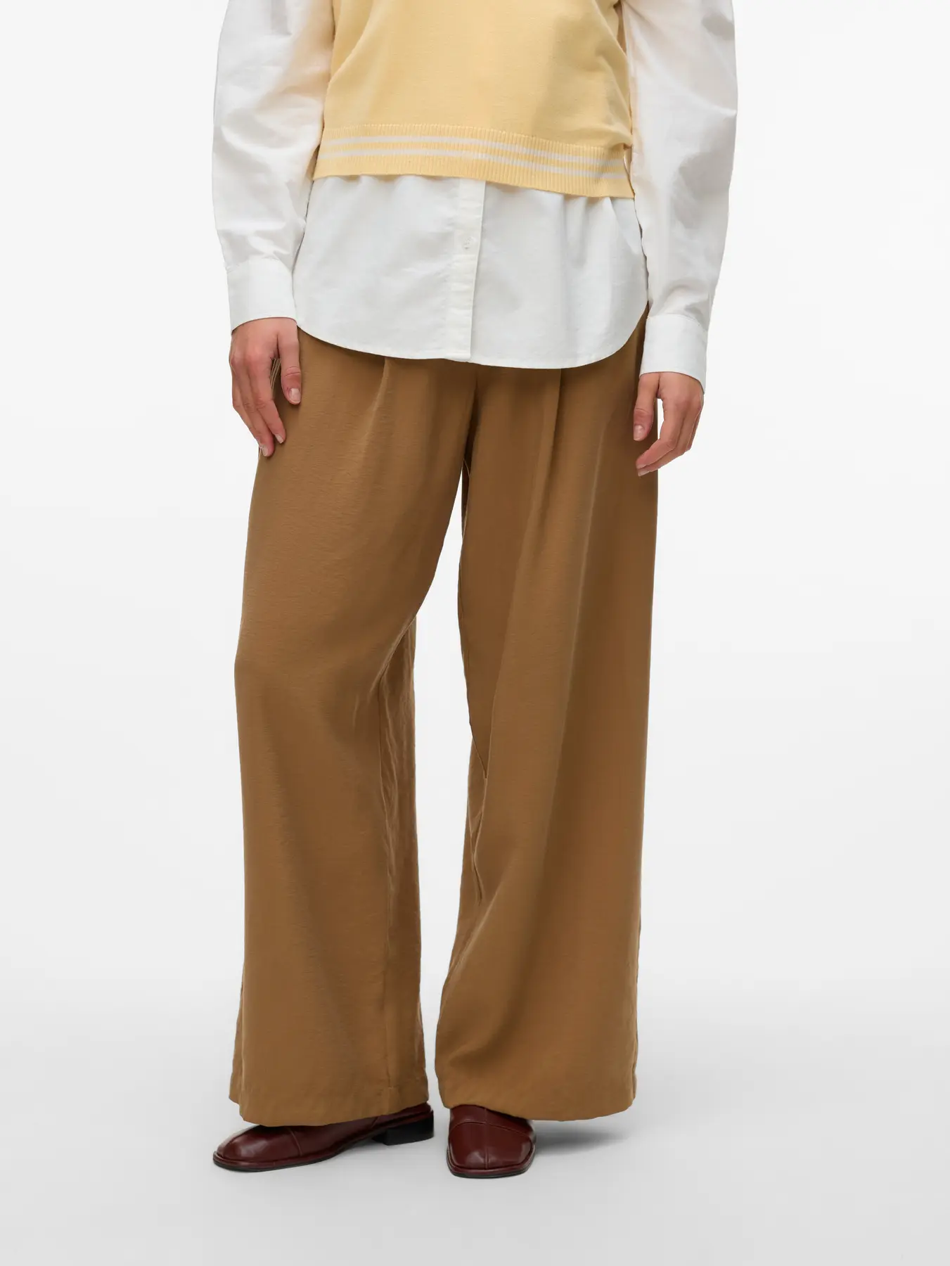 PANTALON VERO MODA VMPERRY CAMEL