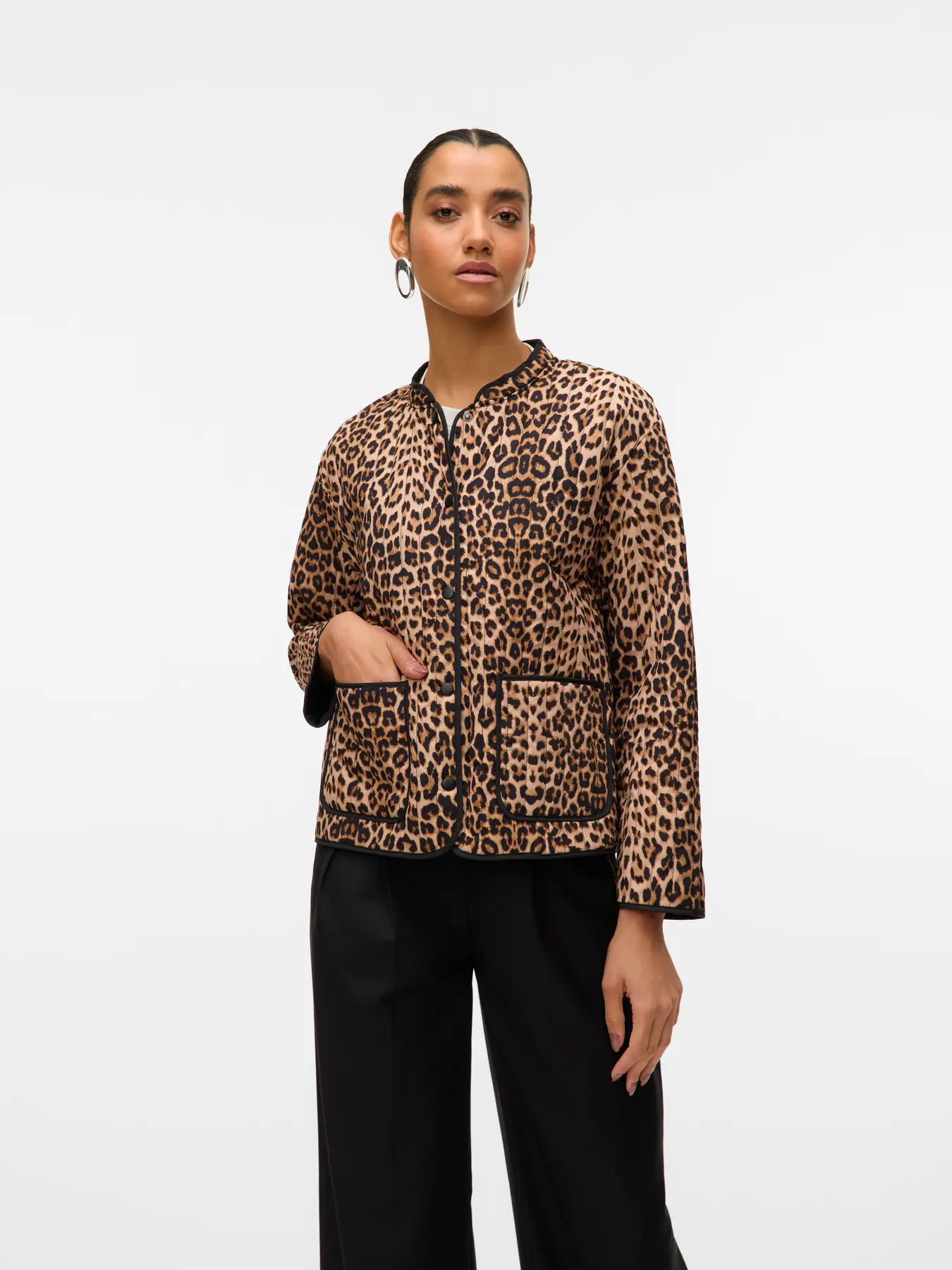 CHAQUETA VERO MODA VMCLARA LEOPARDO