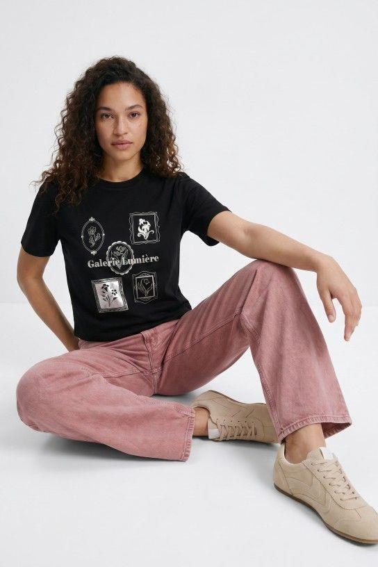 Camiseta Tiffosi Bonchic negro