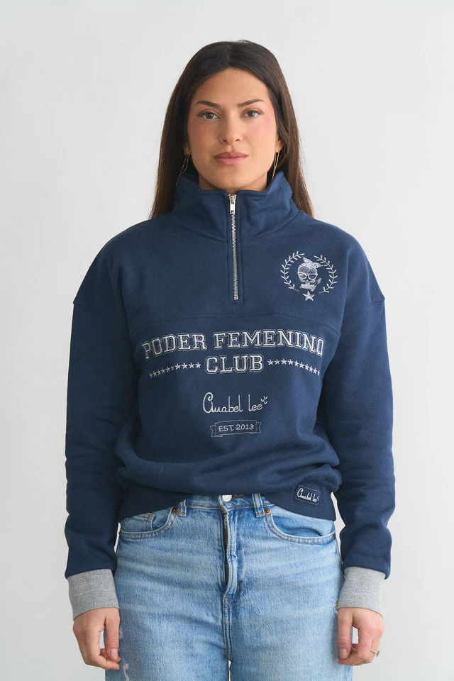 Sudadera Anabel Lee Polo Club azul marino
