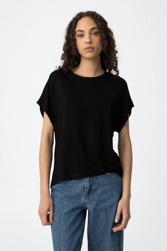 CAMISETA MANGABA NEGRO