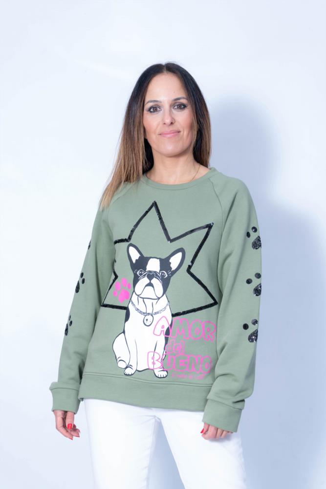 SUDADERA AMOR DEL BUENO
