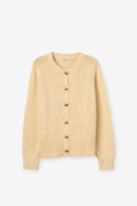 Cardigan Tiffosi Lion amarillo