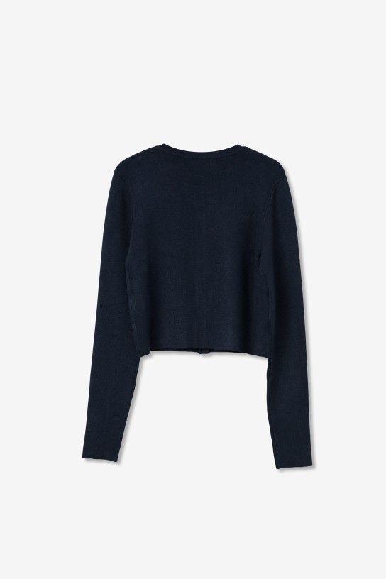Cardigan Tiffosi Bipolar 1 azul marino
