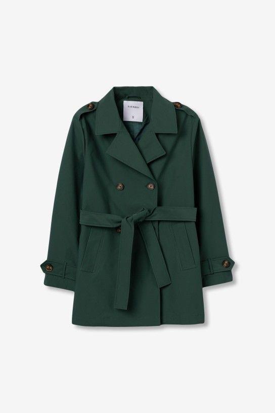 Gabardina Tiffosi Sophia verde