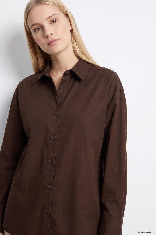 Camisa Tiffosi Nancy 2 marrón
