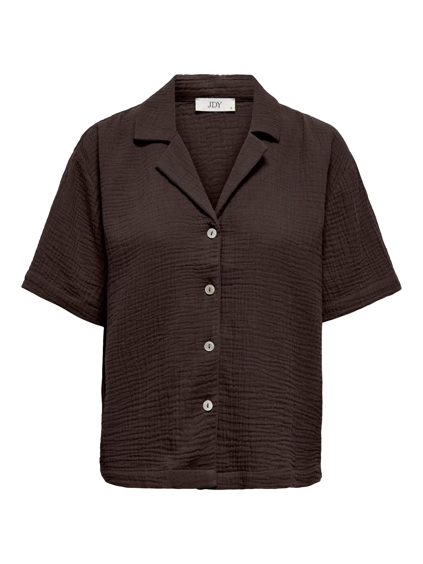 Camisa JDY Theis life 2/4 chocolate