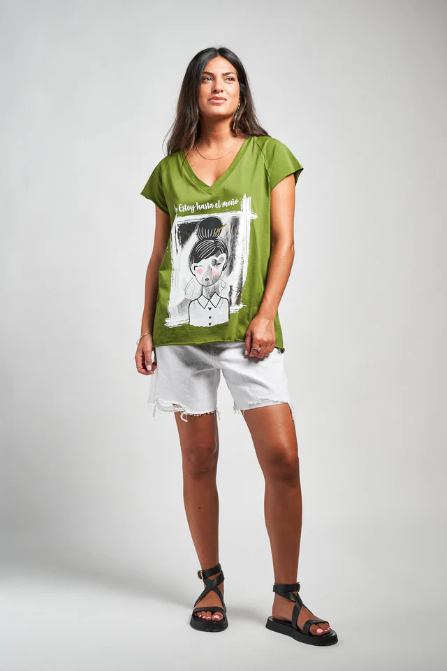 CAMISETA ANABEL LEE MOÑO