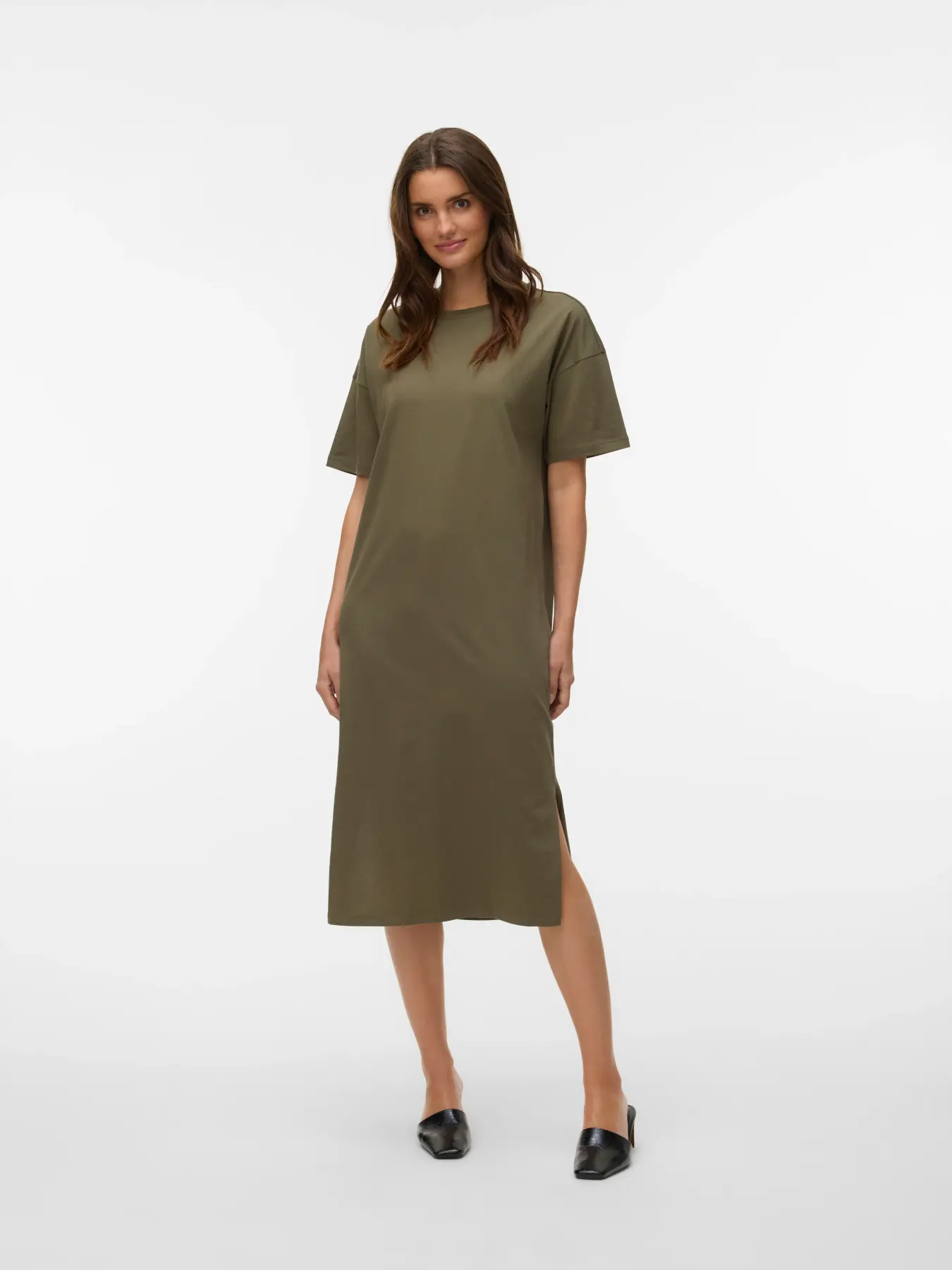 Vestido Vero Moda VMmolly verde