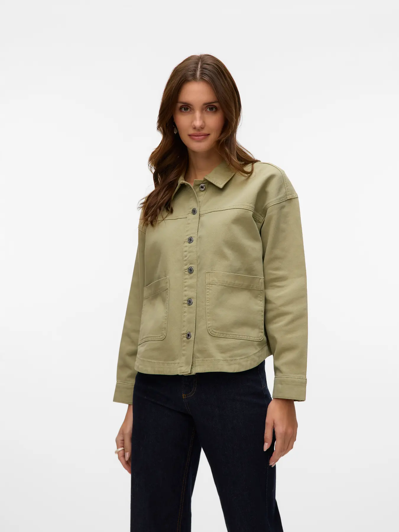 Chaqueta Vero Moda VMjamie Ls denim verde