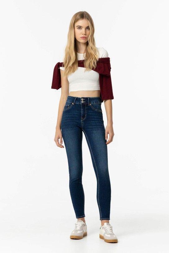 Jeans Tiffosi LIGHT_PUSH_UP_253 azul oscuro