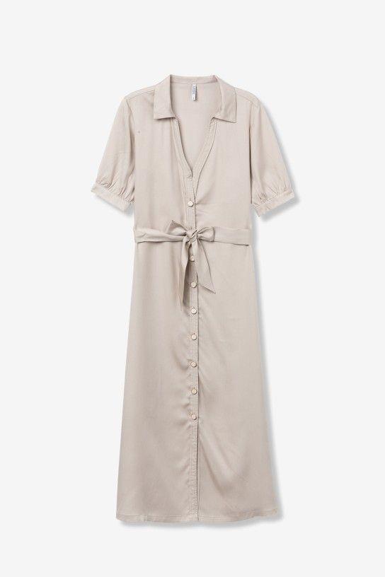 Vestido Tiffosi Mopa beige