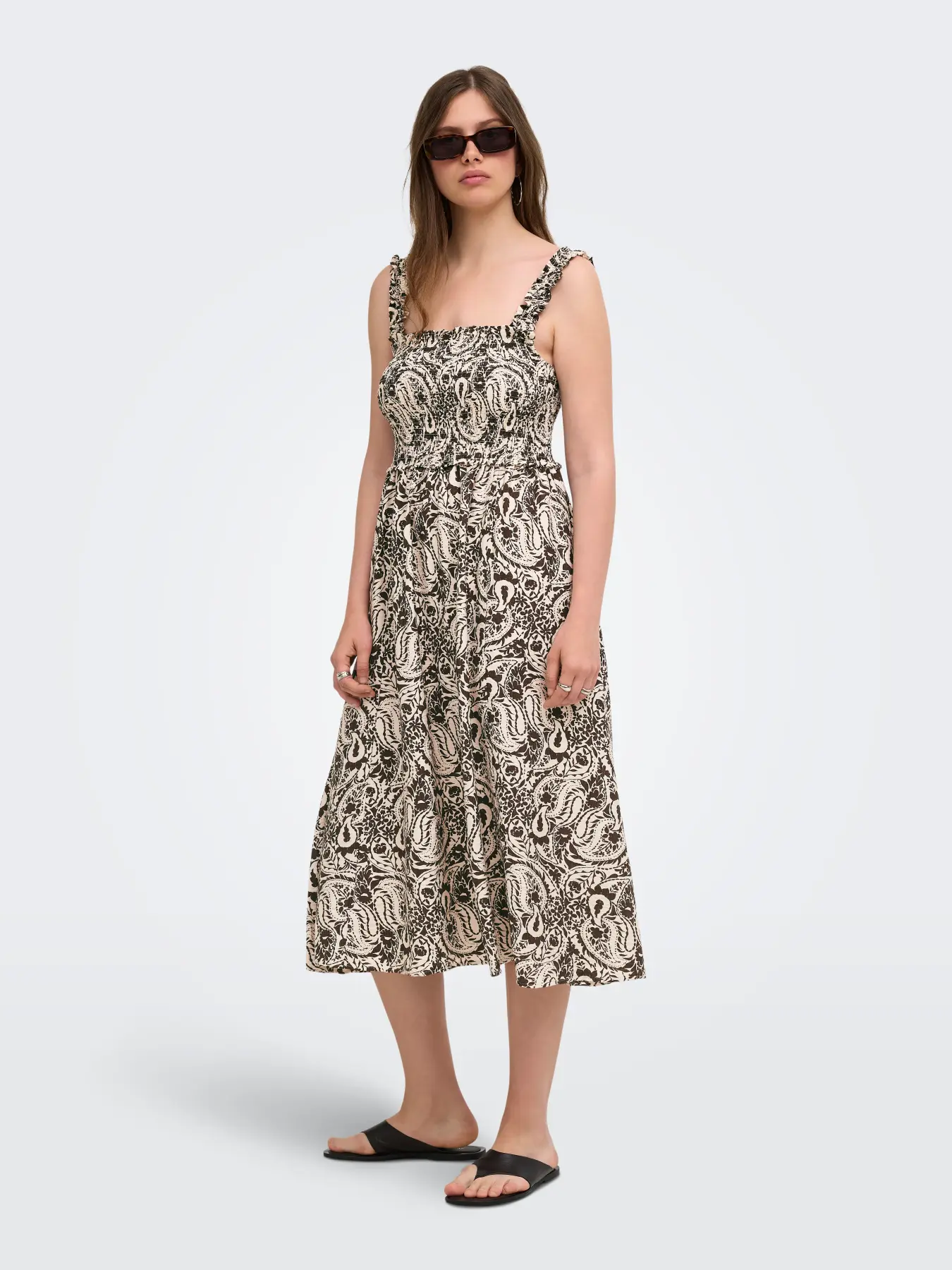 Vestido Only Llumira estampado