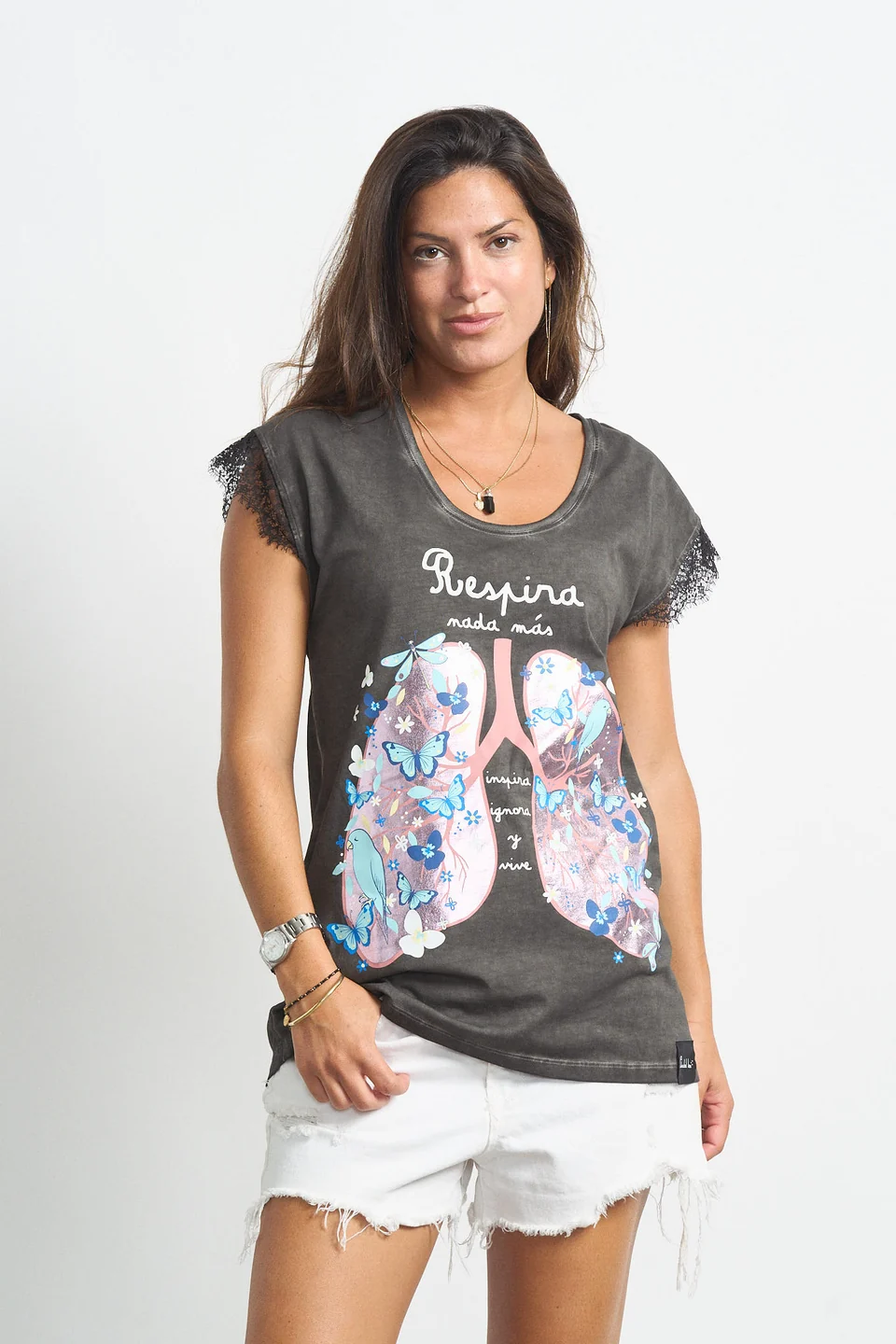 Camiseta Anabel Lee Respira