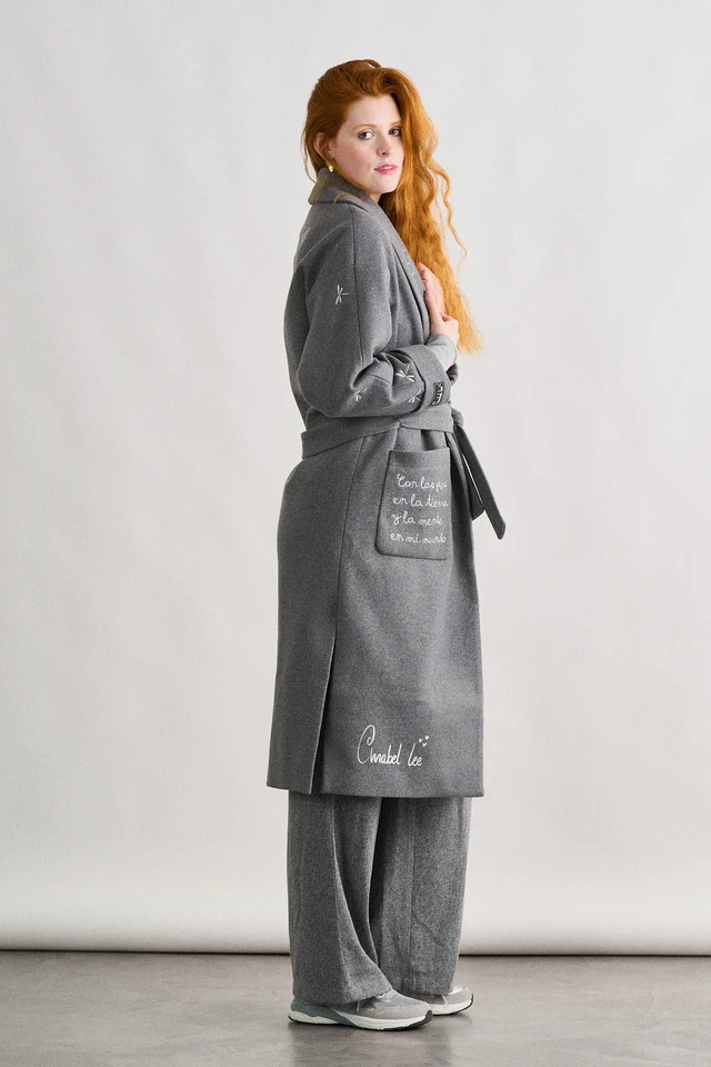 Abrigo Anabel Lee Grey Studio gris