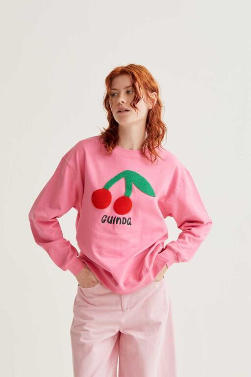 Sudadera Compañía Fantástica rosa
