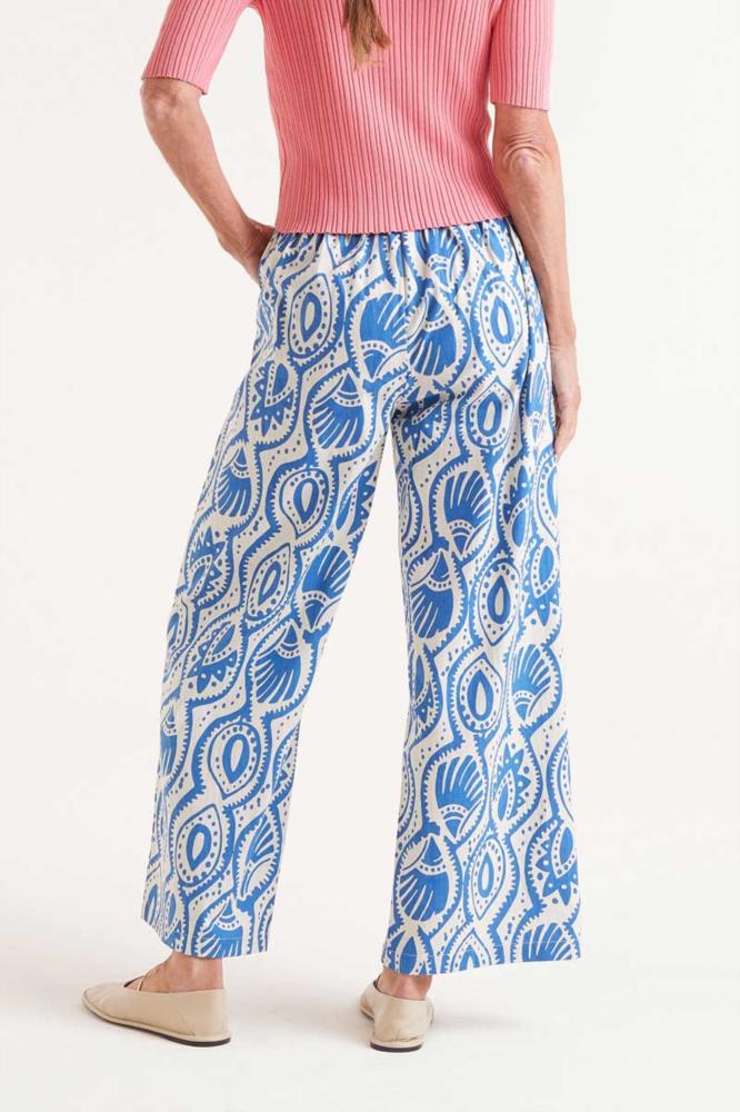 PANTALON RECTO ESTAMPADO AQUARIA